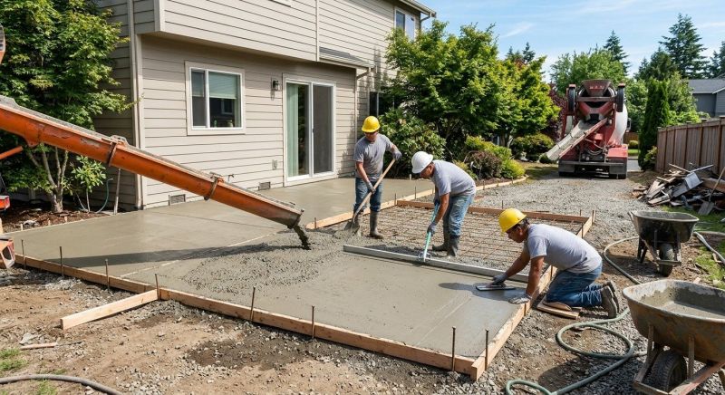 Concrete Installation in Gaylord, MI
