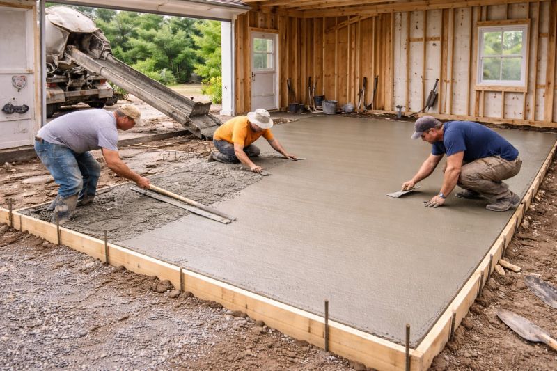 Concrete Installation in Gaylord, MI