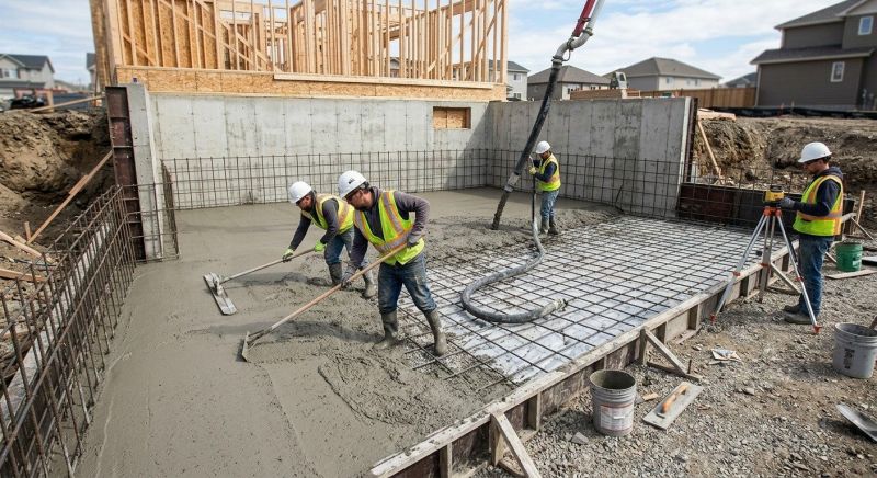 Basement Slab Installation in Gaylord, MI