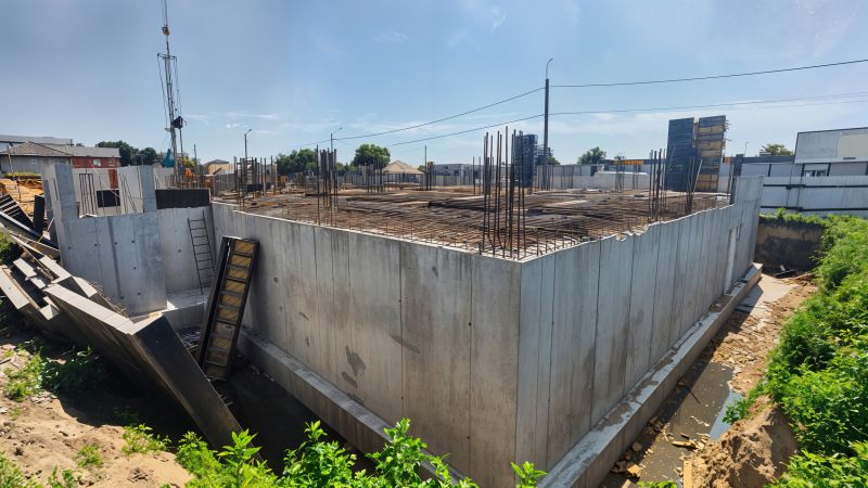 Commercial Slab Construction in Alba, MI