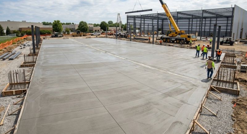 Commercial Slab Construction in Gaylord, MI