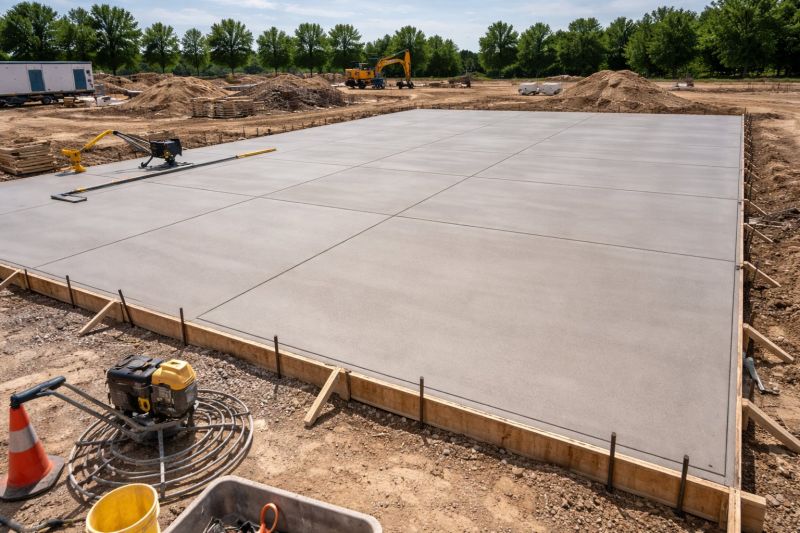 Commercial Slab Installation in Grayling, MI