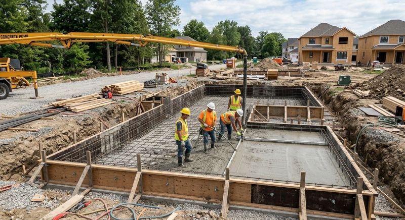 Concrete Foundation Installation in Antrim County, MI