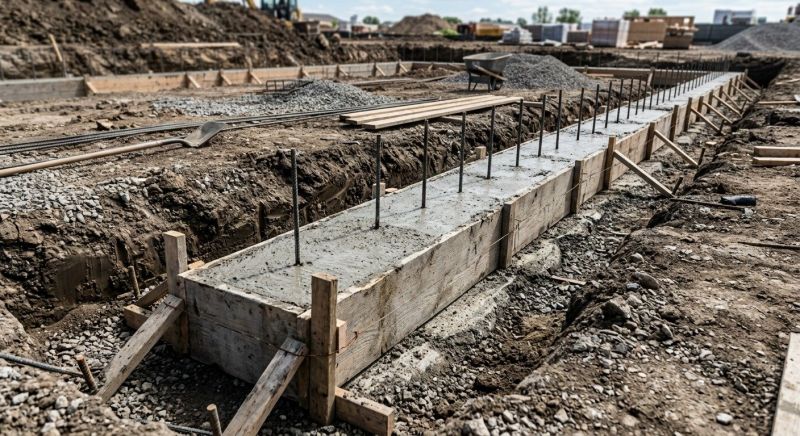 Concrete Foundation Installation in Wolverine, MI