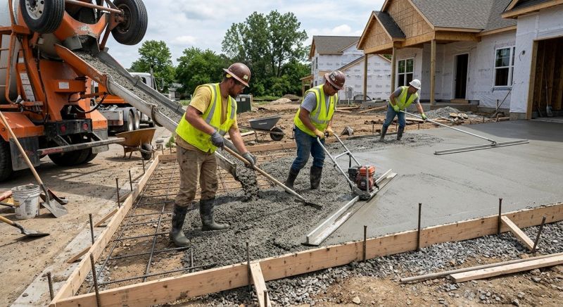 Concrete Service in Alba, MI