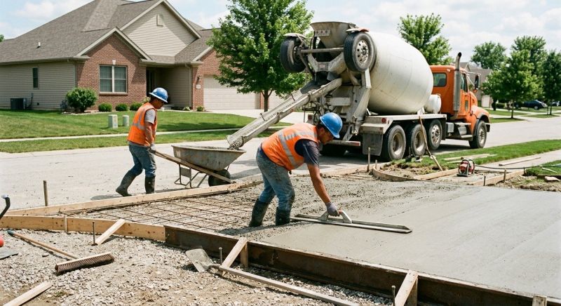 Concrete Service in Alba, MI