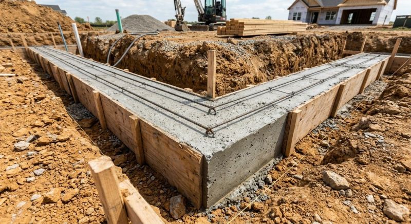 Foundation Footer Installation in Gaylord, MI
