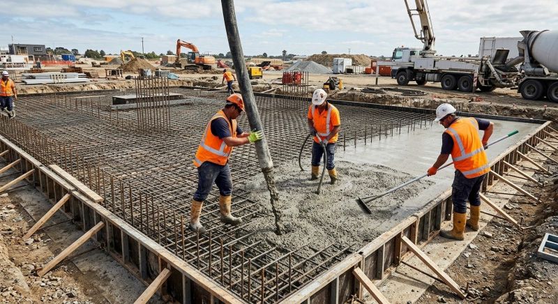 Foundation Wall Pouring in Alba, MI
