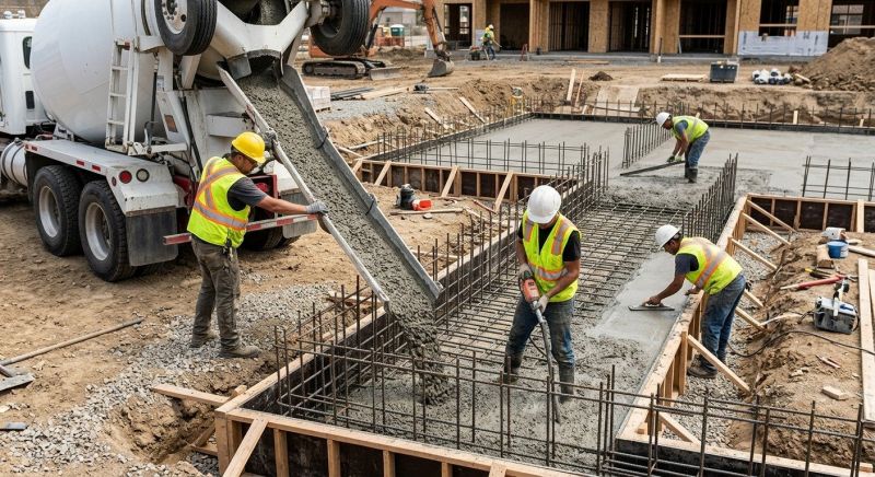 Foundation Wall Pouring in Lewiston, MI