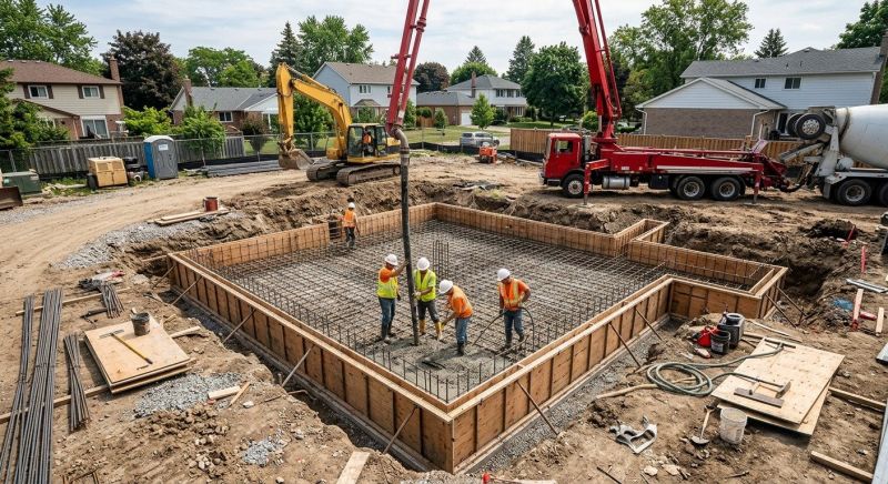 Home Foundation Installation in Alba, MI