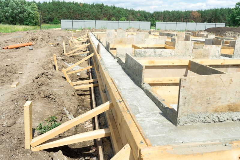 House Footing Construction in Gaylord, MI